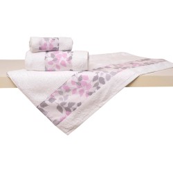 Πετσέτες Σετ Bath 5008 Grey Cotton Anna Riska 2Τεμ