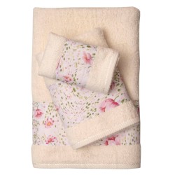 Πετσέτες Σετ Bath 3002 Ivory Cotton (Σε Συσκευασία Δώρου) Anna Riska 3Τεμ