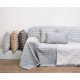 Διακοσμητικό Μαξιλάρι Throws Perla Grey Chenille Jacquard Anna Riska (42x42) 1Τεμ