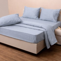 Κουβερλί Μονό Fashion 8 Grey Satin Cotton Anna Riska (160x240) 1Τεμ
