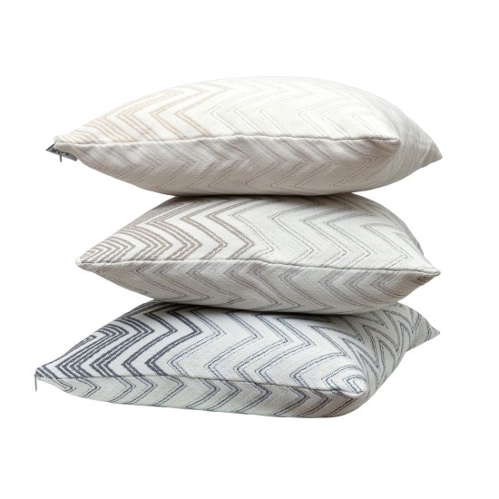 Μαξιλάρι Διακοσμητικό Throws 1576 Sand Jacquard Anna Riska (42x42) 1Τεμ