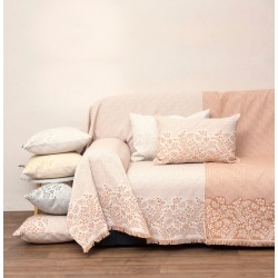 Ριχτάρι Πολυθρόνας Throws 1577 Terracotta Jacquard Anna Riska (180x150) 1Τεμ Ριχτάρι Πολυθρόνας Throws 1577 Terracotta Jacquard Anna Riska (180x150) 1Τεμ