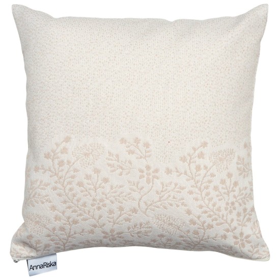 Μαξιλάρι Διακοσμητικό Throws 1577 Sand Jacquard Anna Riska (55x55) 1Τεμ