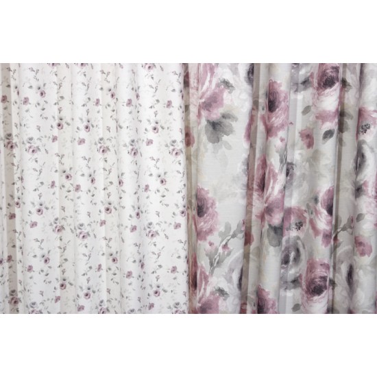 Κουρτίνα Με Τρέσα Curtains Des Forest 91 Beige Panama Digital Print Anna Riska (280x270) 1Τεμ