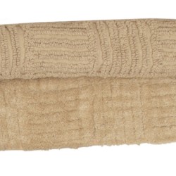 Πατάκι Bathmat Domino Beige Cotton Anna Riska (50x80) 1Τεμ