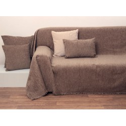 Ριχτάρι Πολυθρόνας Throws Jacquard 1300 Linen Shenille Anna Riska (180x150) 1Τεμ