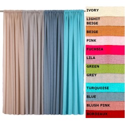 Κουρτίνα Με Τρέσα Curtains 103 Μονόχρωμη Γάζα Anna Riska (140x270) 1Τεμ Κουρτίνα Με Τρέσα Curtains 103 Μονόχρωμη Γάζα Anna Riska (140x270) 1Τεμ