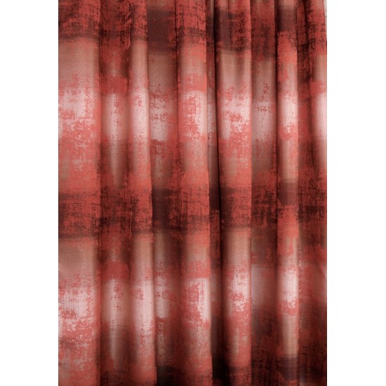 Κουρτίνα Με Τρέσα Curtains Adelle Terracotta Taftas Jacquard Anna Riska (280x270) 1Τεμ