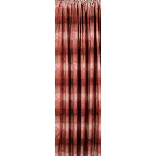 Κουρτίνα Με Τρέσα Curtains Adelle Terracotta Taftas Jacquard Anna Riska (280x270) 1Τεμ