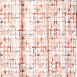 Κουρτίνα Με Τρέσα Curtains Rubik Blush Pink Panama Cotton Anna Riska (140x270) 1Τεμ