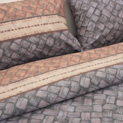 Σεντόνια Μονά Σετ Royal Des 6003 Cotton Anna Riska (160x270) 3Τεμ