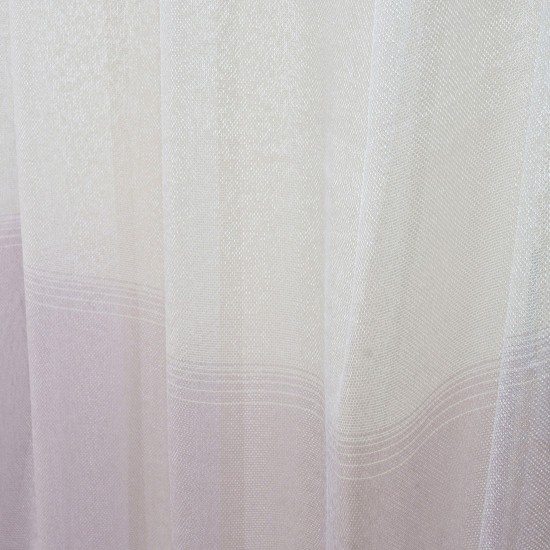 Κουρτίνα με Τρέσα Olia 4 Blush Pink Διχτάκι Anna Riska (140x270) 1Τεμ