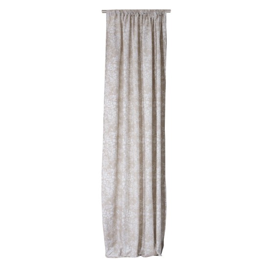 Κουρτίνα με Τρέσα Russell 1 Beige Jacquard Anna Riska (140x270) 1Τεμ