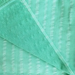 Πετσέτα Θαλάσσης Παρεό Δύο Όψεων Serifos Mint Cotton Anna Riska (80x160) 1Τεμ