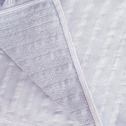 Πετσέτα Θαλάσσης Παρεό Δύο Όψεων Serifos Silver Cotton Anna Riska (80x160) 1Τεμ