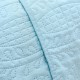 Κουβερλί Υπέρδιπλο Summer Ultrasonic L.Blue Micro Blanc de Blanc (220x240) 1Τεμ
