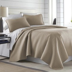 Κουβερλί Μονό Summer Ker Ultrasonic Sand Micro Blanc de Blanc (160x250) 1Τεμ