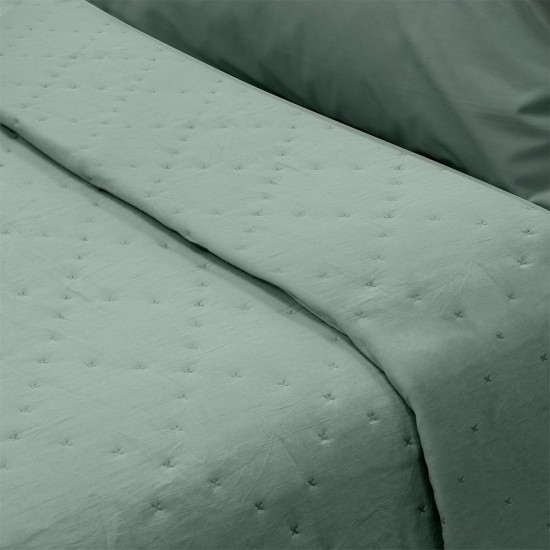 Κουβερλί Μονό Summer Ultrasonic 1020 Mint Micro Blanc de Blanc (160x220) 1Τεμ