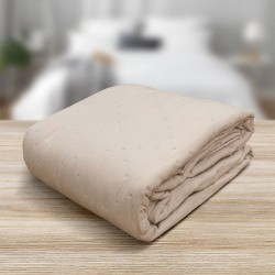 Κουβερλί Μονό Summer Ultrasonic 1020 D.Pink Micro Blanc de Blanc (160x220) 1Τεμ