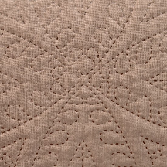 Κουβερλί Υπέρδιπλο Summer Ultrasonic Mocca Micro Blanc de Blanc (220x240) 1Τεμ