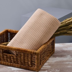 Κουβέρτα Πικέ Μονή Blanket Beige CVC Blanc de Blanc (170x265) 1Τεμ