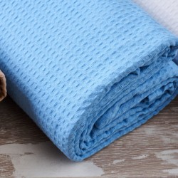 Κουβέρτα Πικέ Μονή Blanket L.Blue CVC Blanc de Blanc (170x265) 1Τεμ