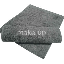 Πετσέτα Χεριών Plain Make Up L. Grey Cotton Blanc de Blanc (30x50) 1Τεμ