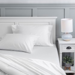 Σεντόνι Υπέρδιπλο Strong Line TC160 Polycotton Blanc de Blanc (240x280) 1Τεμ