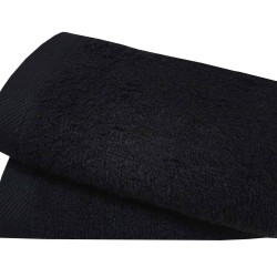 Πετσέτα Λαβέτα New Plain Line Black 500gr Cotton Blanc de Blanc (30x30) 1Τεμ