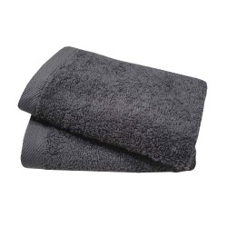 Πετσέτα Λαβέτα New Plain Line Grey 500gr Cotton Blanc de Blanc (30x30) 1Τεμ