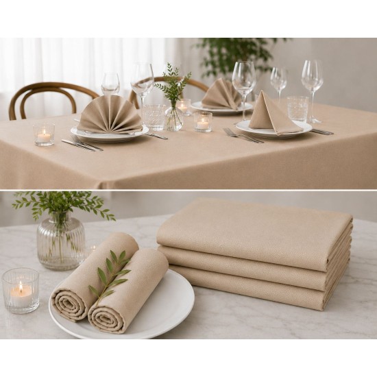 Πετσέτα Φαγητού Αλέκιαστη & Αδιάβροχη Ithaki Sand Blanc de Blanc (50x50) 1Τεμ Πετσέτα Φαγητού Αλέκιαστη & Αδιάβροχη Ithaki Sand Blanc de Blanc (50x50) 1Τεμ