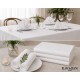 Πετσέτα Φαγητού Αλέκιαστη & Αδιάβροχη Ithaki White Blanc de Blanc (50x50) 1Τεμ