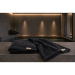Πετσέτα Πισίνας Πλάζ Ανεξίτηλη Black Cotton Blanc de Blanc (80x180) 1Τεμ Πετσέτα Πισίνας Πλάζ Ανεξίτηλη Black Cotton Blanc de Blanc (80x180) 1Τεμ