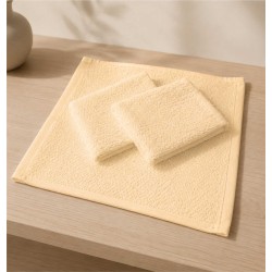 Λαβέτα Χεριών Plain Line Ecru 400gr/m2 Cotton Blanc de Blanc (25x25) 1Τεμ
