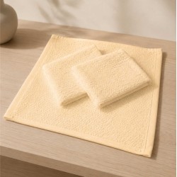 Λαβέτα Χεριών Plain Line Ecru 400gr/m2 Cotton Blanc de Blanc (25x25) 1Τεμ