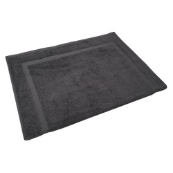 Πατάκι Μπάνιου Plain Line Solid Color Grey New 700 Gsm Cotton Blanc de Blanc (50x75) 1Τεμ