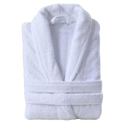 Μπουρνούζι Με Γιακά Standard Line White Πετσετέ Cotton Blanc de Blanc 1Τεμ