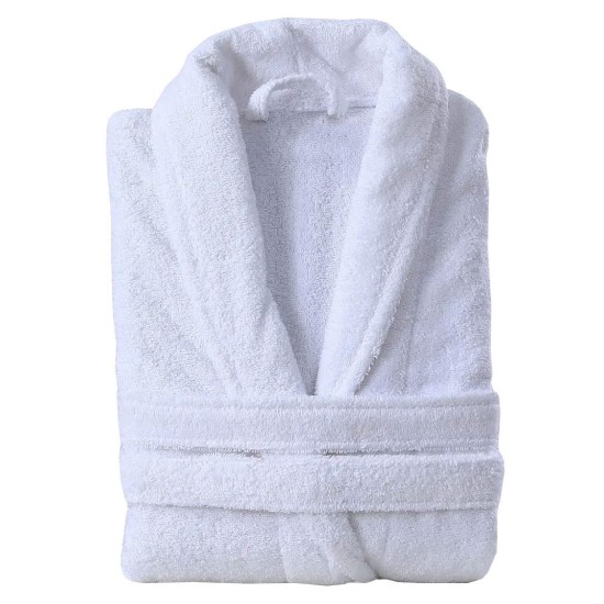 Μπουρνούζι Με Γιακά Standard Line White Πετσετέ Cotton Blanc de Blanc 1Τεμ