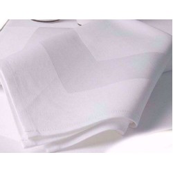 Πετσέτα Φαγητού Satin Band Line Cotton Blanc de Blanc (50x50) 1Τεμ Πετσέτα Φαγητού Satin Band Line Cotton Blanc de Blanc (50x50) 1Τεμ