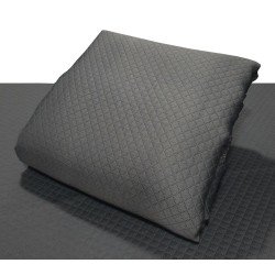 Κουβέρτα Πικέ  Μονή Ισπανίας Special Quality Dark Grey Polyester Blanc de Blanc (170x260) 1Τεμ