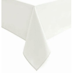 Τραπεζομάντηλο Plain Line White Blanc de Blanc (140x140) 1Τεμ