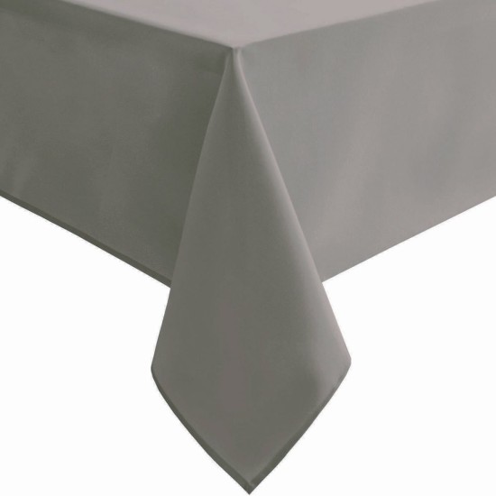 Τραπεζομάντηλο Plain Line Silver Blanc de Blanc (140x140) 1Τεμ