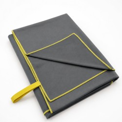 Πετσέτα Παραλίας Πλάζ Sand Free -Easy Dry Grey Micro Blanc de Blanc (80x160) 1Τεμ