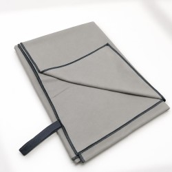 Πετσέτα Παραλίας Πλάζ Sand Free -Easy Dry L.Grey Micro Blanc de Blanc (80x160) 1Τεμ