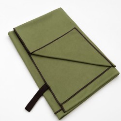 Πετσέτα Παραλίας Πλάζ Sand Free -Easy Dry Army Green Micro Blanc de Blanc (80x160) 1Τεμ