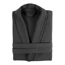 Μπουρνούζι Με Γιακά Πικέ Grey 280gr/m2 Polycotton Blanc de Blanc 1Τεμ