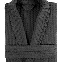 Μπουρνούζι Με Γιακά Πικέ Grey 280gr/m2 Polycotton Blanc de Blanc 1Τεμ