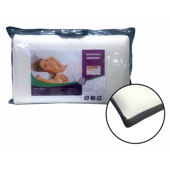 Μαξιλάρι Ύπνου Μέτριο Memory Foam Ανατομικό Design 2 Blanc de Blanc (41x72x12) 1Τεμ Μαξιλάρι Ύπνου Μέτριο Memory Foam Ανατομικό Design 2 Blanc de Blanc (41x72x12) 1Τεμ