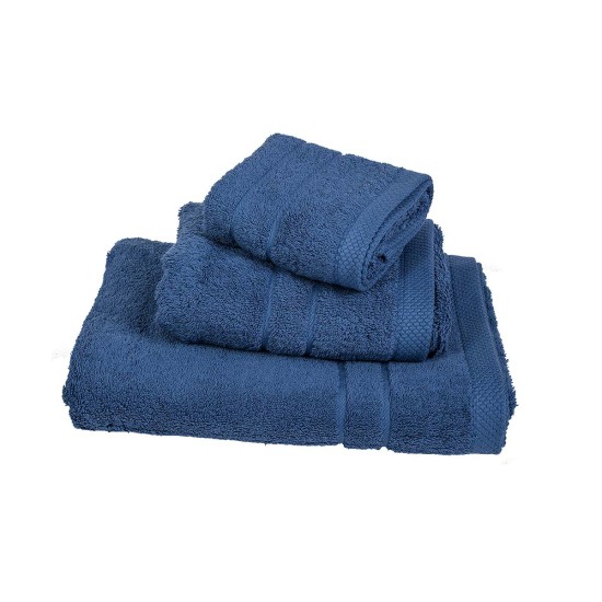 Πετσέτα Πισίνας Pool Luxury Line Blue 600Gsm Cotton Blanc de Blanc (80x145) 1Τεμ