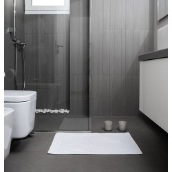 Πατάκι Μπάνιου MK White 650gsm Pennie Cotton Blanc de Blanc (50x70) 1Τεμ